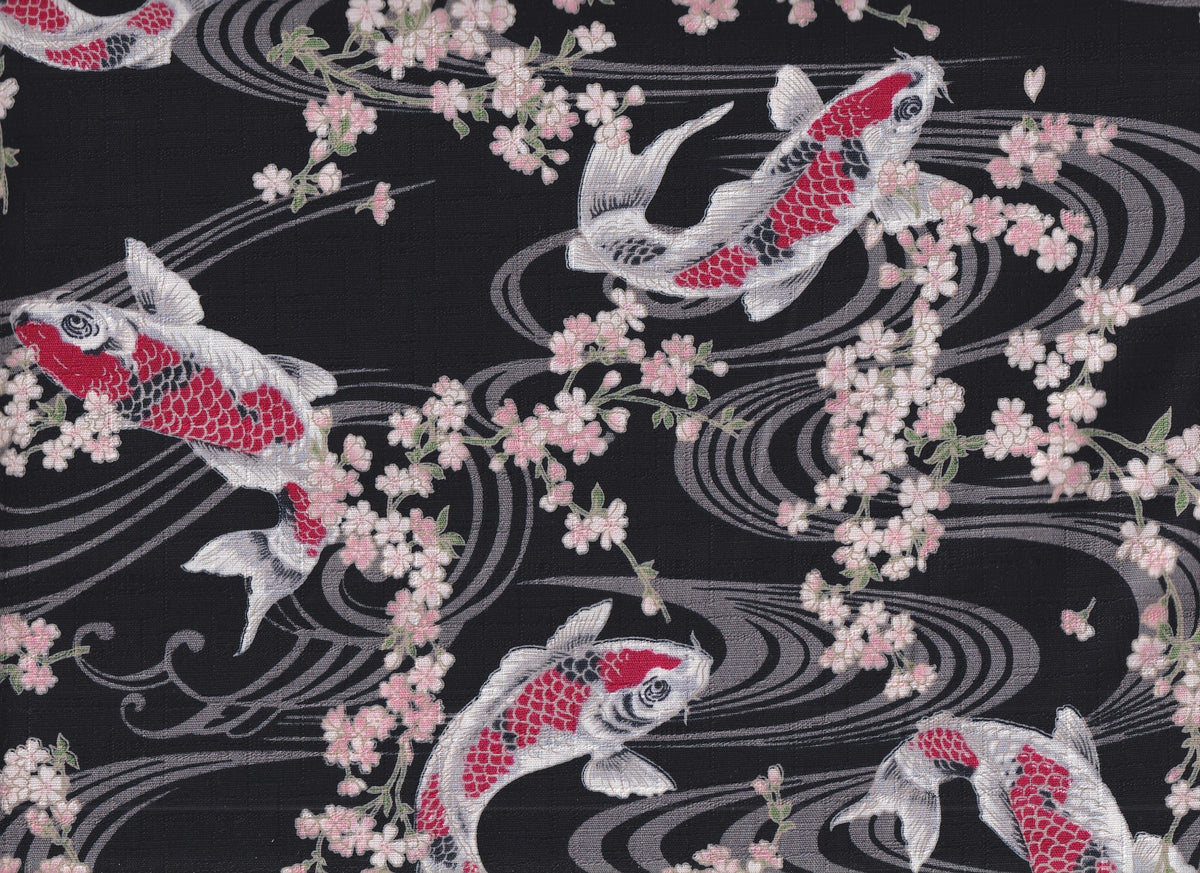 Wachstuch Koi & Sakura
