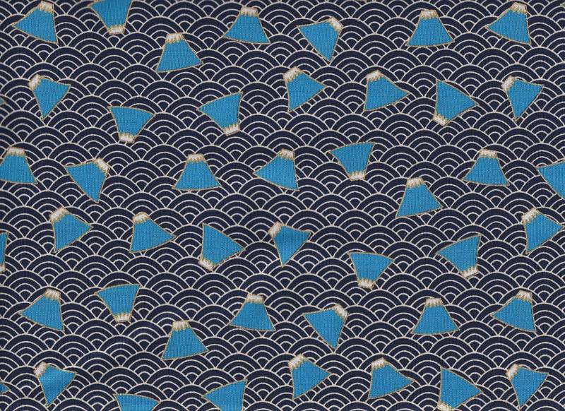 Fuji & Wellen blau