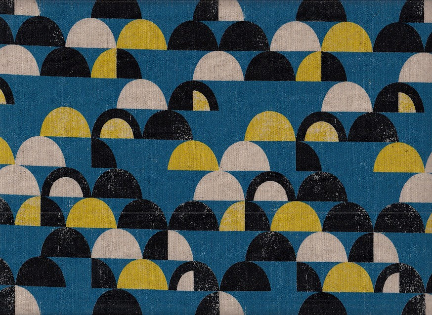 Wachstuch Dome blue