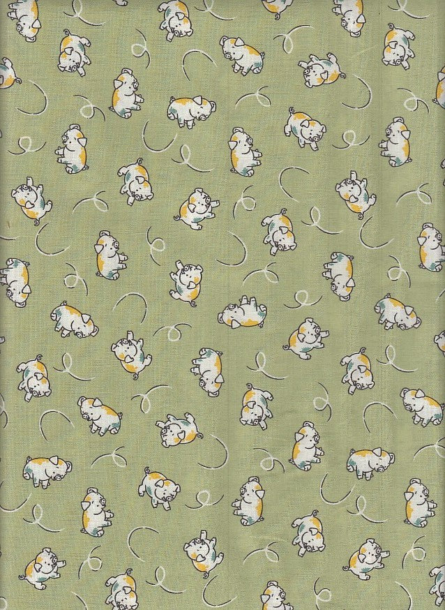 Wachstuch Schweinchen