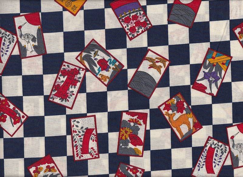 Hanafuda blau