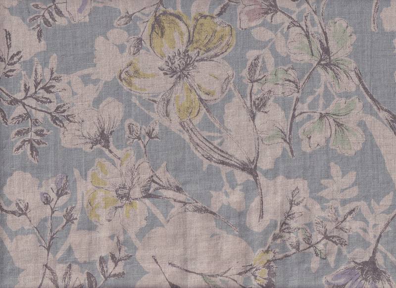 Blumen hellblau