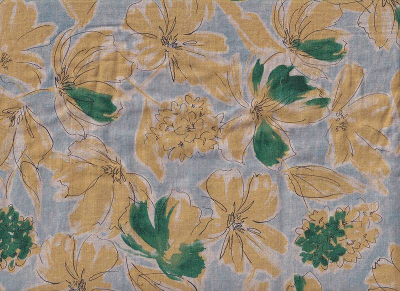 Blumen hellblau