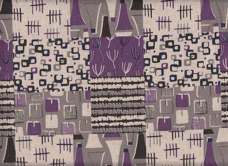 Block Patch lila