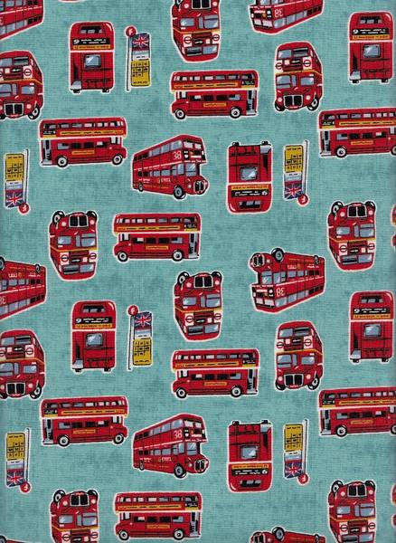 Wachstuch London Bus