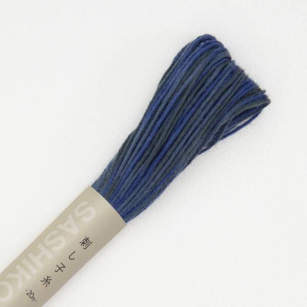 20 m Sashiko Garn Farbverlauf Mix Olympus