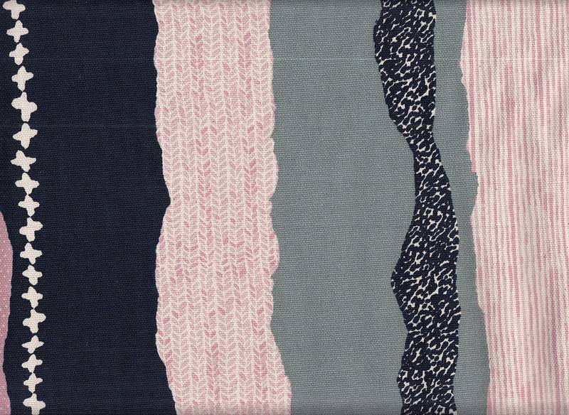 Patch navy pink