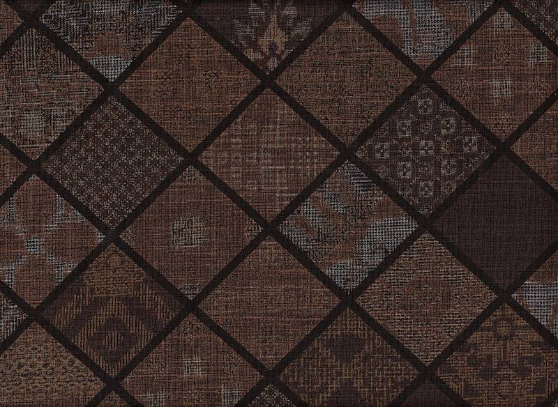 Patch Vierecke braun