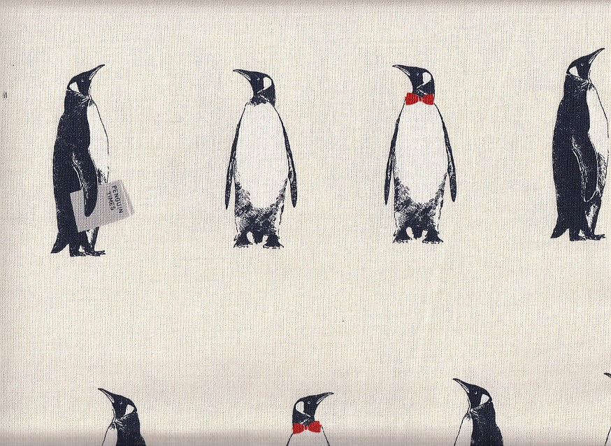 Panel Pinguin groß weiß