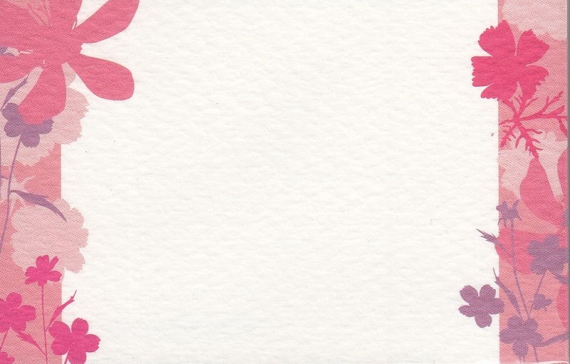 Namenskärtchen - Blumen 10 Stück