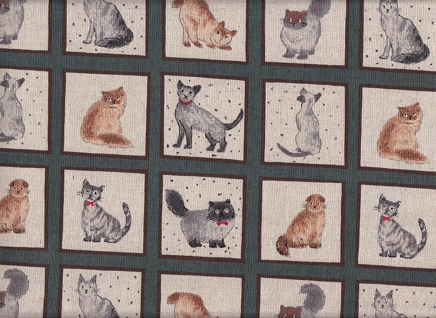 Wachstuch Katzen Porträt