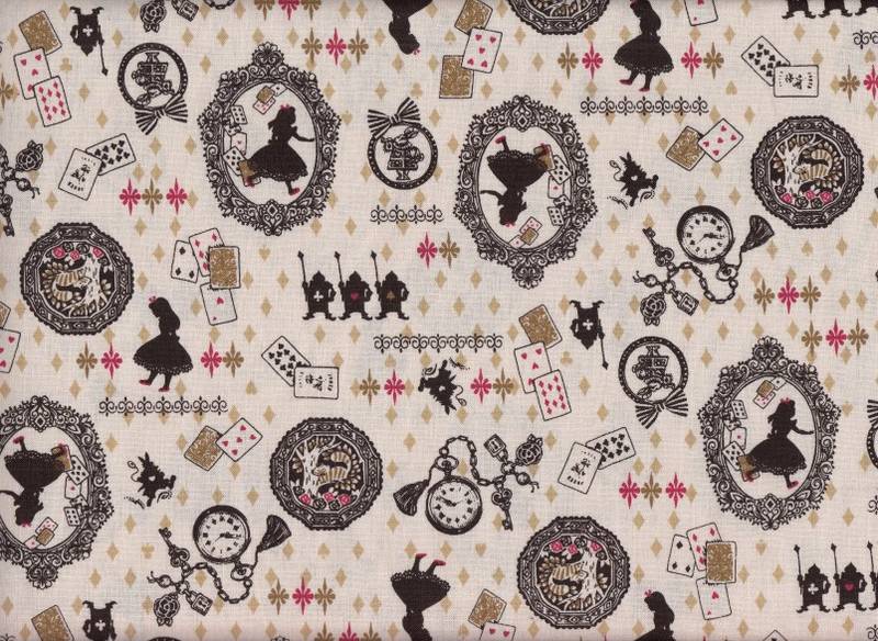 Alice im Wunderland beige