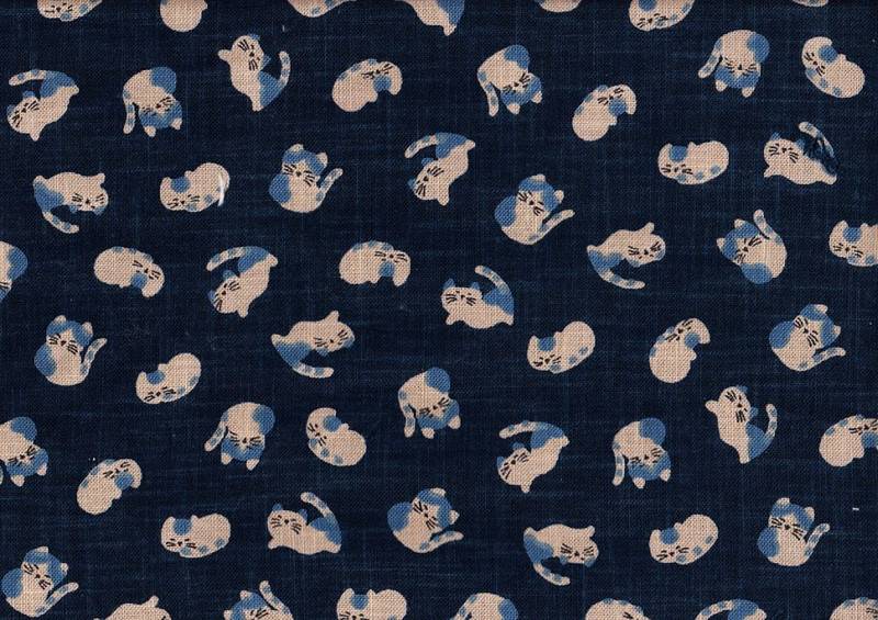 Katzen blau