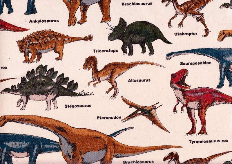 Wachstuch Dinosaurier