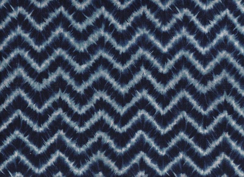 Shibori chevron