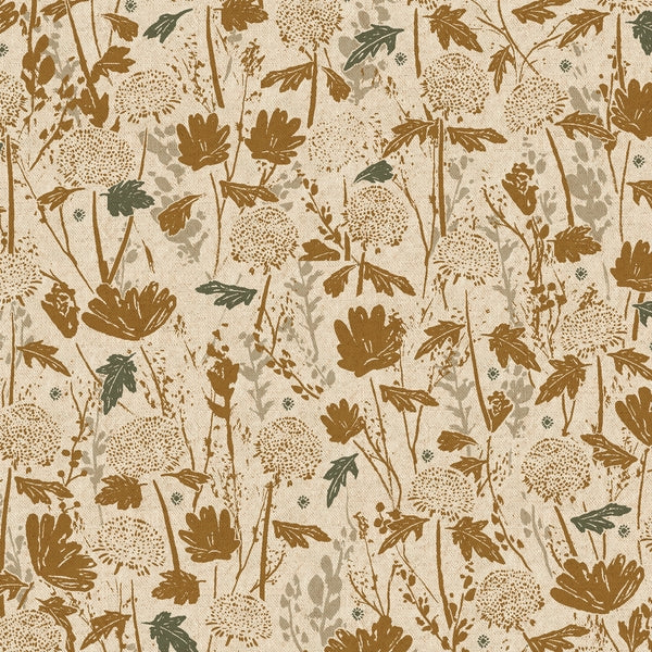 Cotton & Steel Summer Folk - Wander Field - Unbleached Canvas