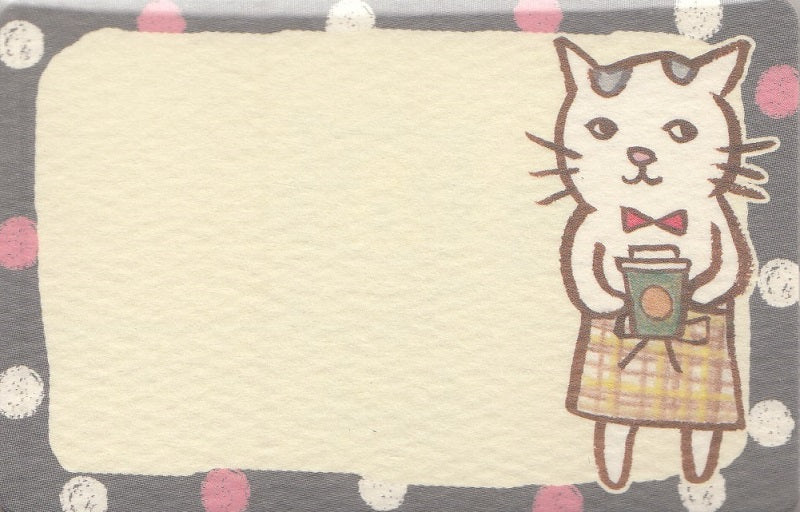 Namenskärtchen - Katze 10 Stück