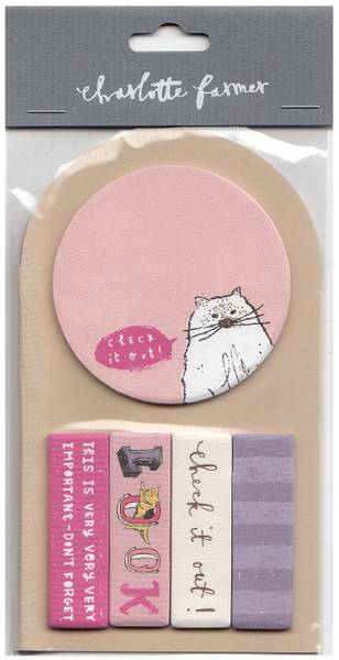 Haftnotizzettel Charlotte Farmer Cat