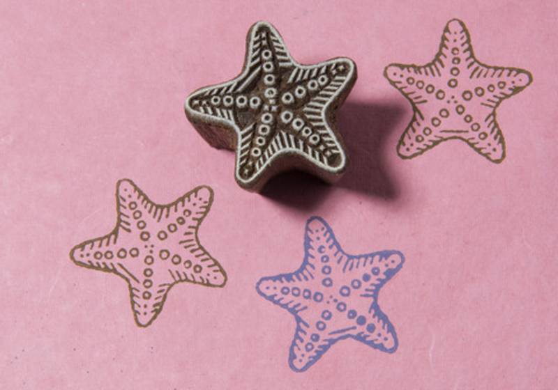 Blockwallah Stempel - Little Starfish