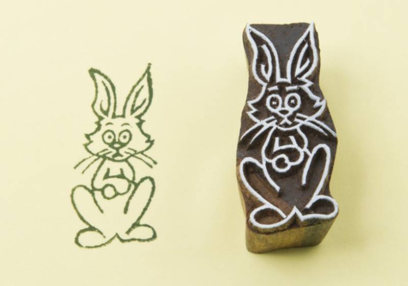 Blockwallah Stempel - Rabbit