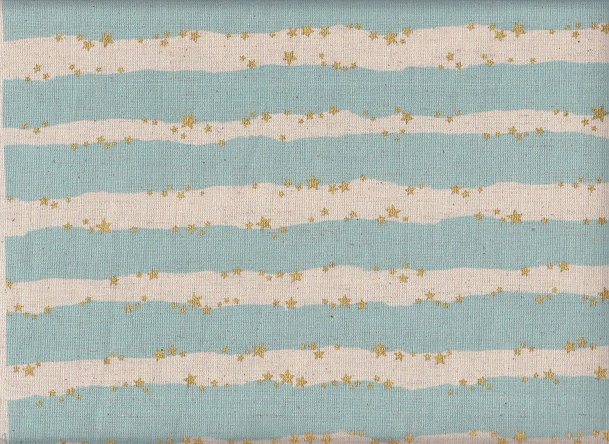 Wachstuch Stars & Stripes hellblau