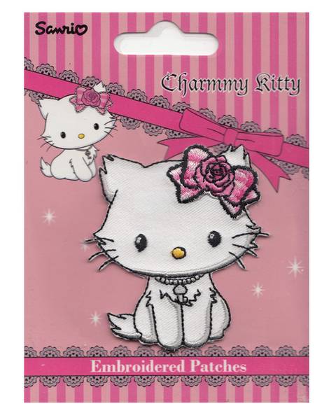 Bügelbild - Charmmy Kitty gestickt