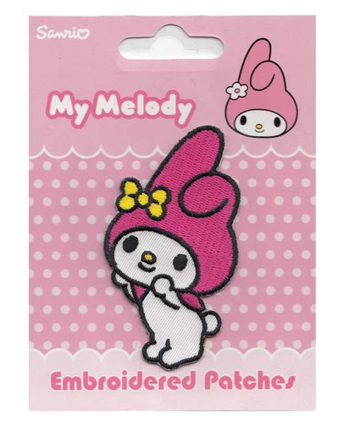 Bügelbild - My Melody mit Schleife