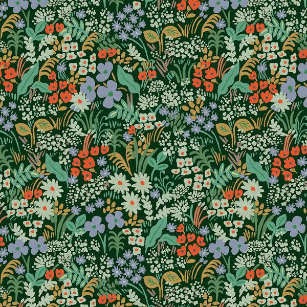 Cotton & Steel Meadow - Hunter Canvas