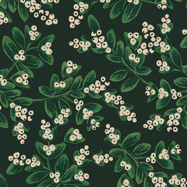 Cotton & Steel Holiday Classics - Mistletoe Canvas