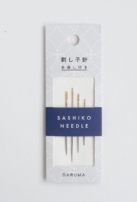 Sashiko Nadeln Daruma - 4 Stück