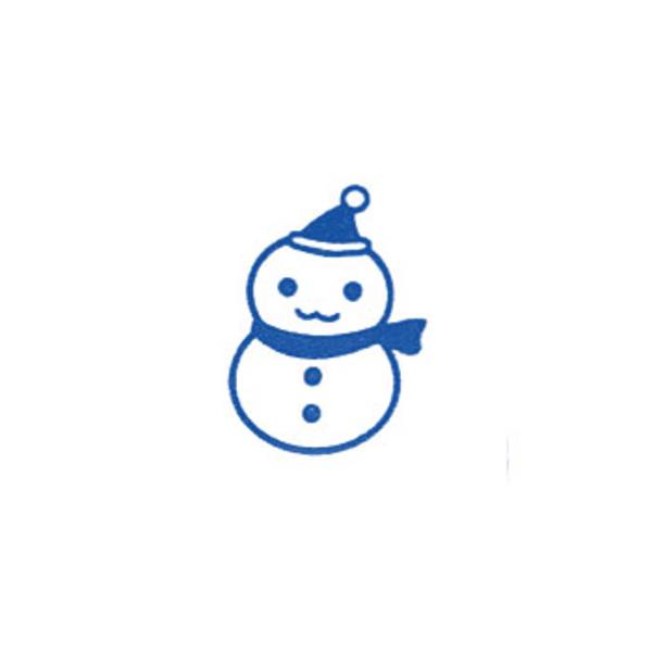 Ministempel blau