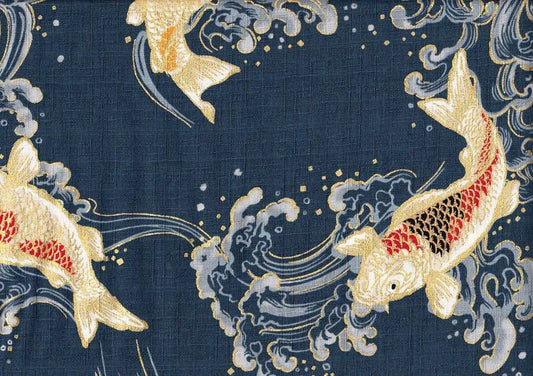 Koi & Wellen