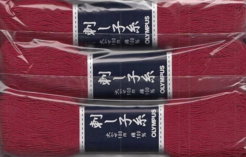 100 m Sashiko Garn Olympus