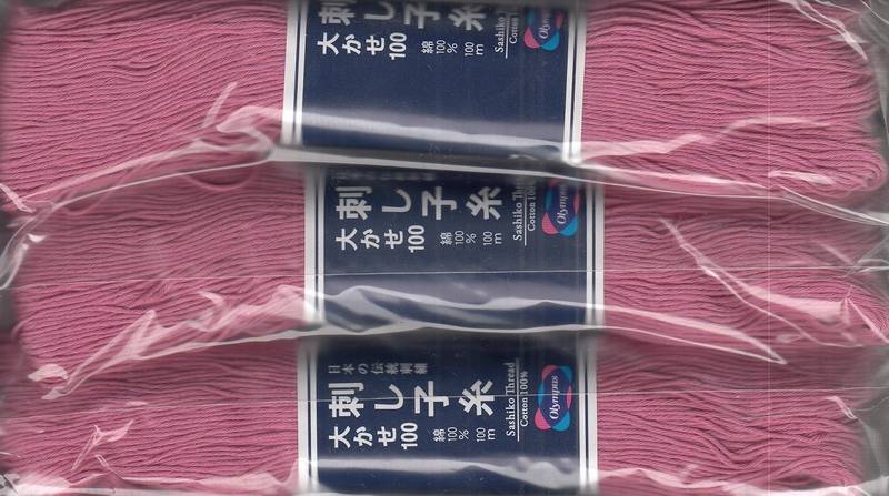 100 m Sashiko Garn Olympus