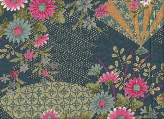 Wachstuch Hana sensu grün