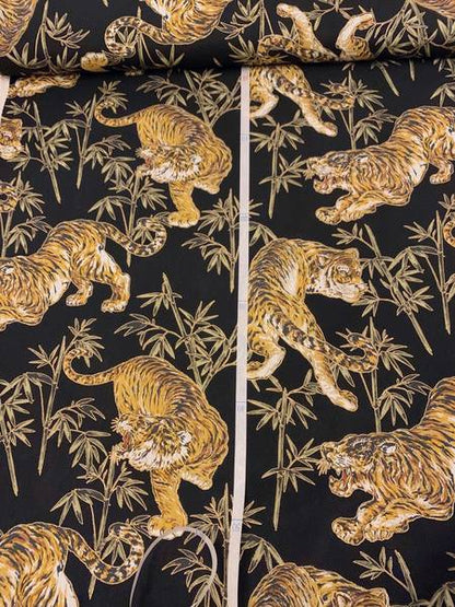 Tiger groß schwarz