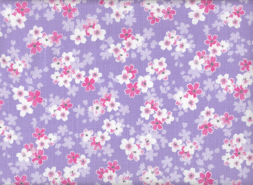 Wachstuch Sakura flieder