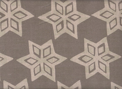 Wachstuch Hexagon grau Doubleface
