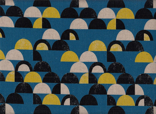 Wachstuch Dome blue