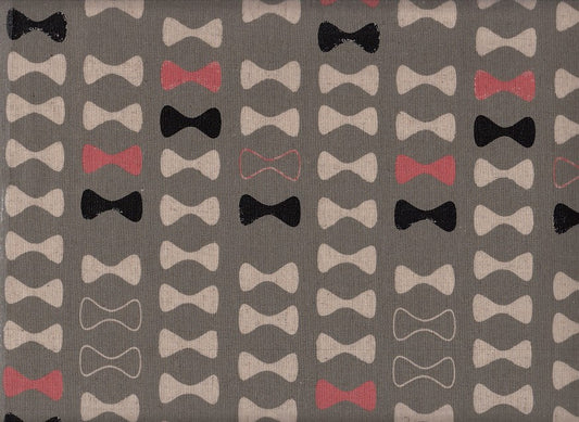 Wachstuch Ribbon gray