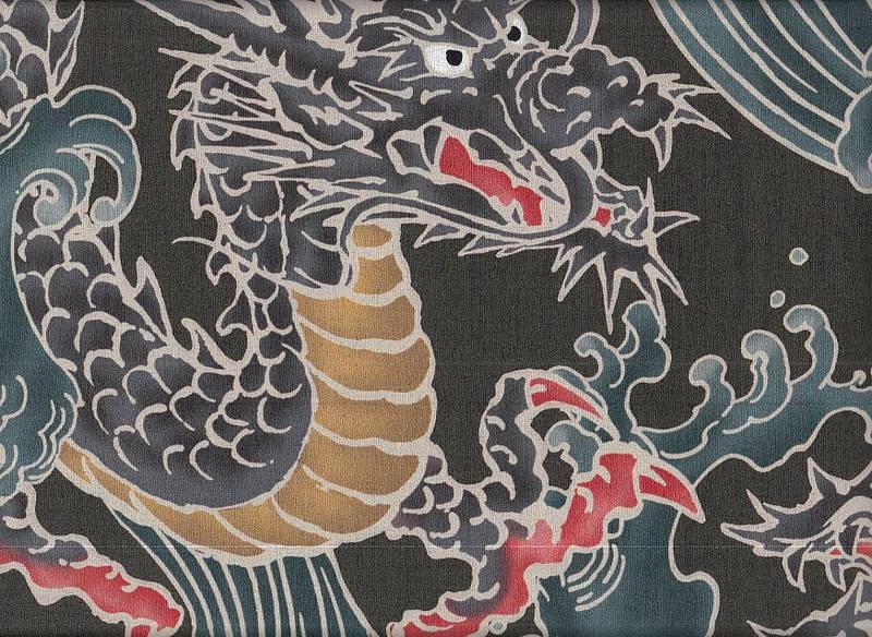Drache groß