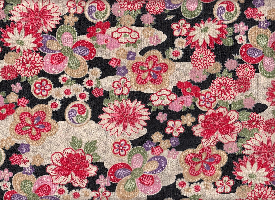 Hana kiku schwarz