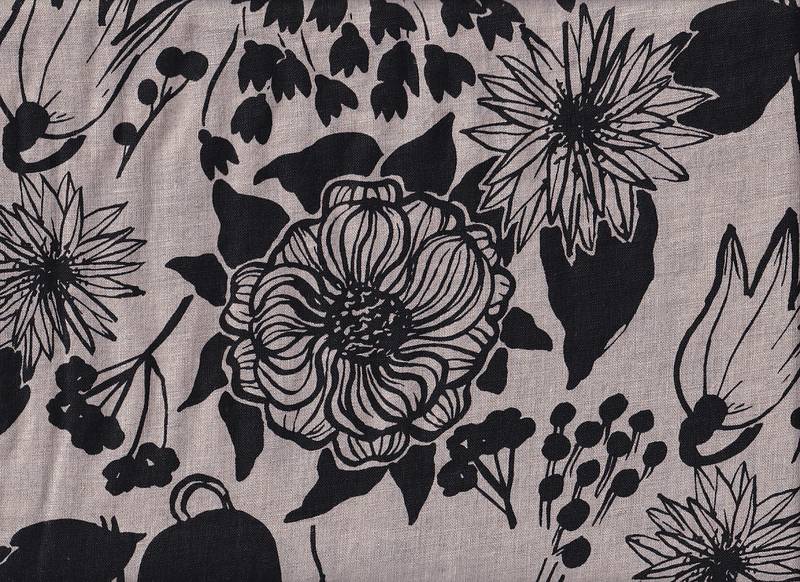 Blumen groß schwarz