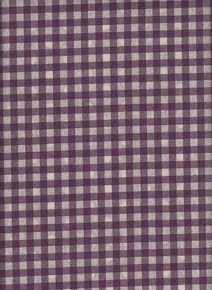 Reststück Wachstuch Punkte & Karo lila Doubleface 74 x 110cm
