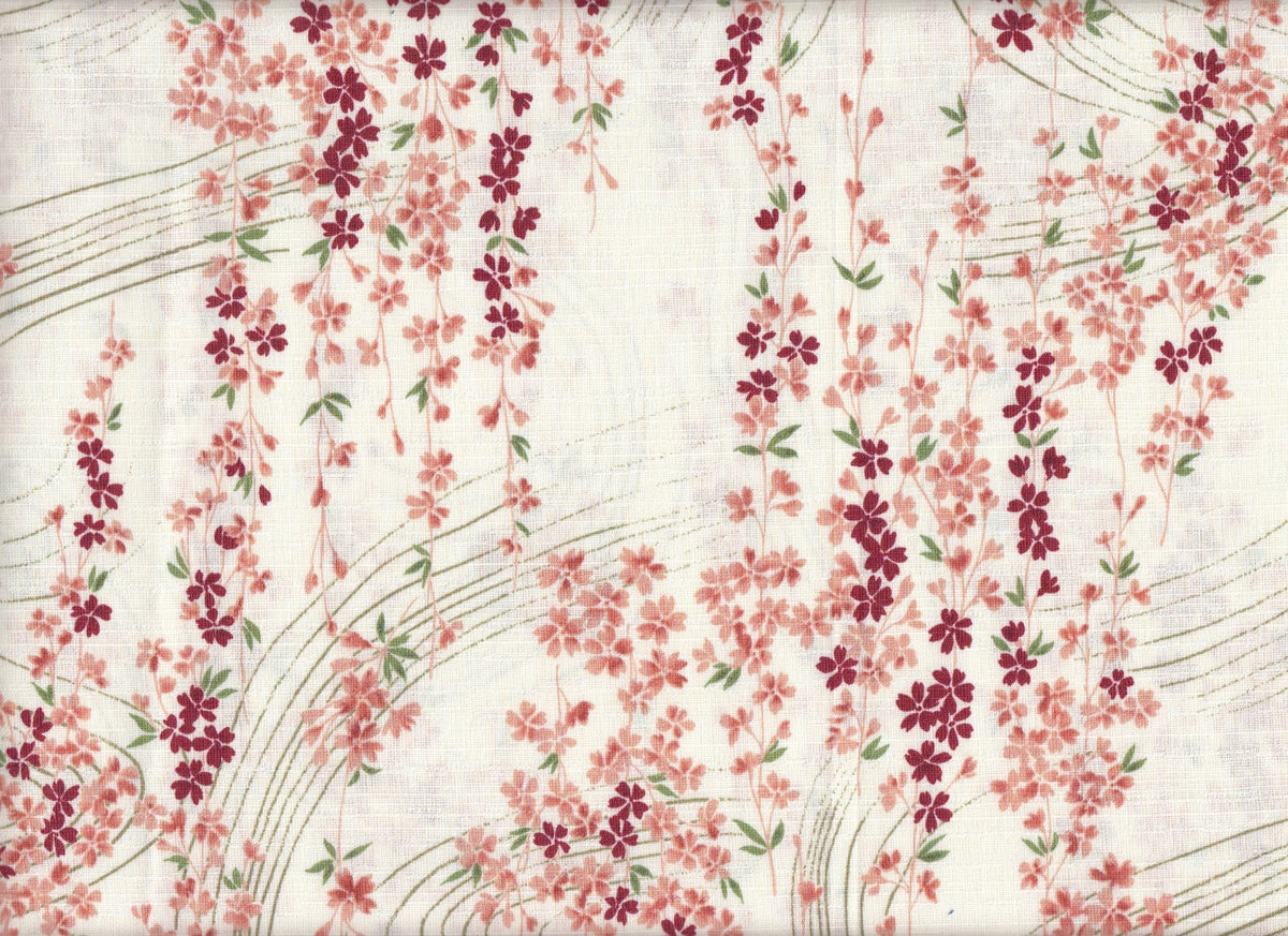 Wachstuch Sakura Wellen