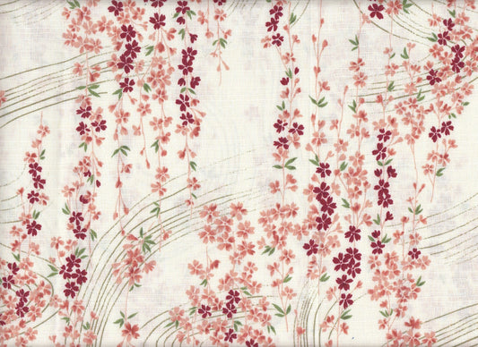 Wachstuch Sakura Wellen