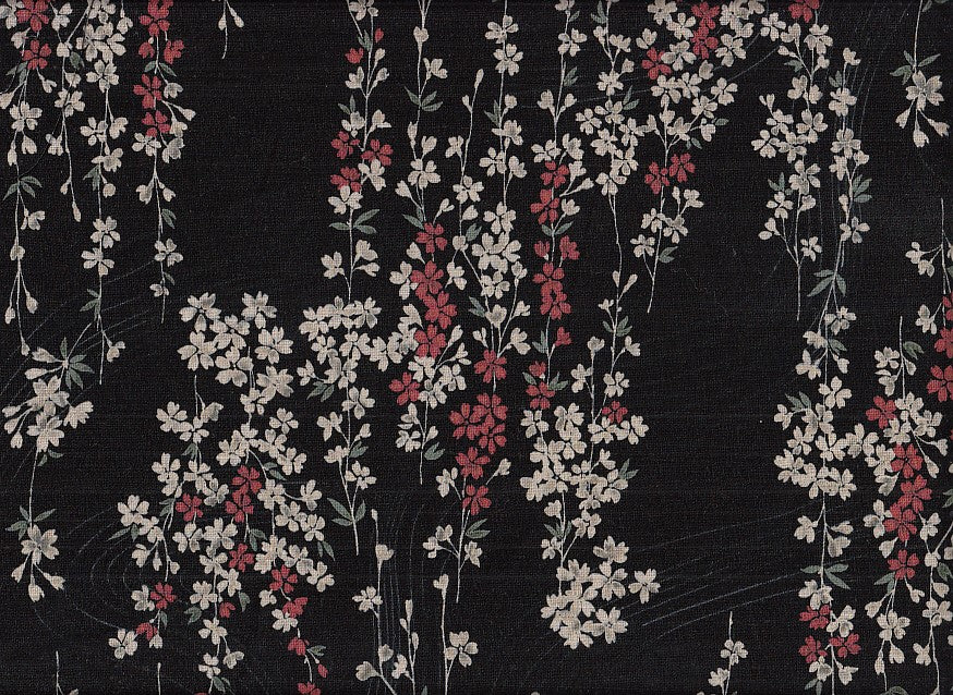 Wachstuch Sakura Wellen