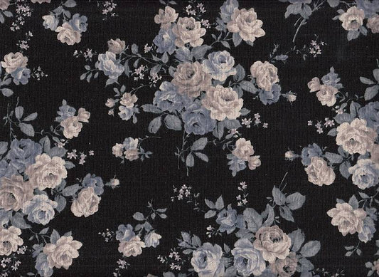 Old Rose Bouquet schwarz