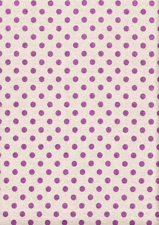 Wachstuch Glitzer Punkte