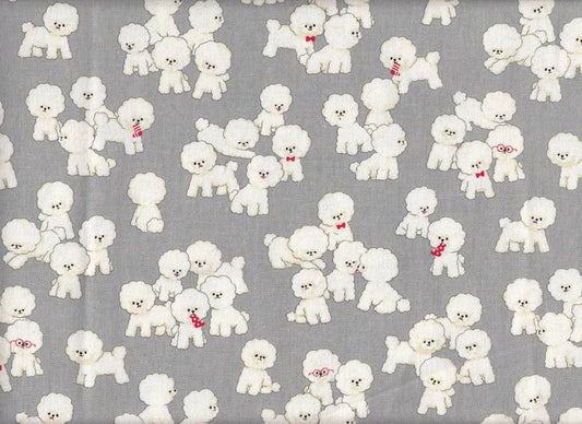 Naughty Bichons gray